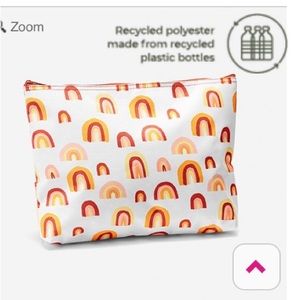 Thirty-One Rainbow Cosmetic Bag - Multicolor